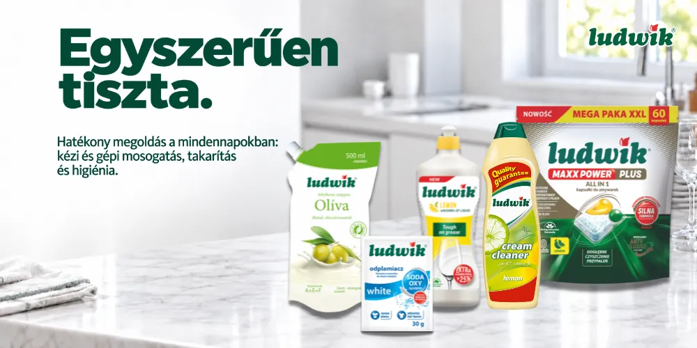 Ludwik mosogatószerek: melyiket válaszd kézi és gépi mosogatáshoz?